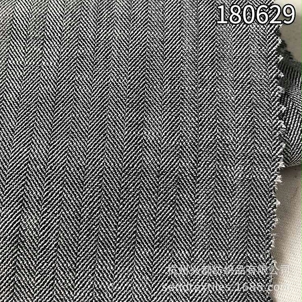 180629天丝涤纶纬弹色织人字斜面料 天丝涤弹力色织面料