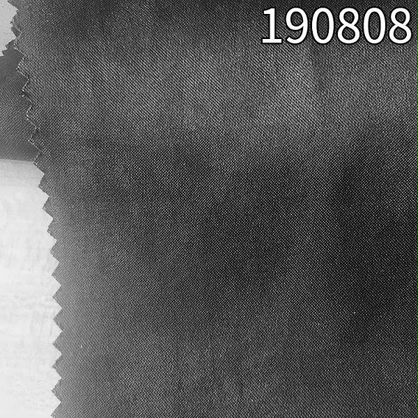 190808天长丝人丝贡缎面料 165g缎纹长丝天丝粘胶面料