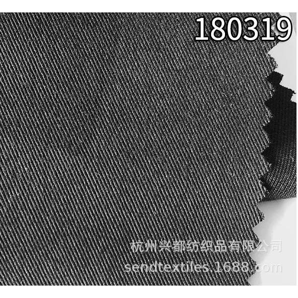 180319天丝涤纶混纺斜纹面料 中高端面料定制